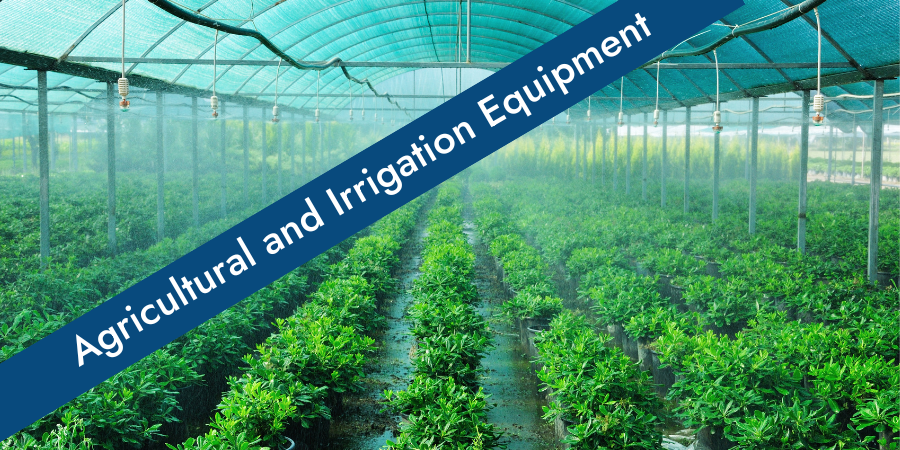 Agricultural and Irrigation components